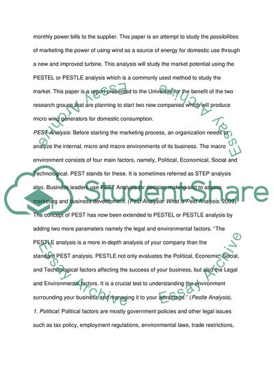 Domestic Power Generation Using Wind Turbines in Homes