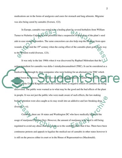 The Good, the Bad and Marijuana