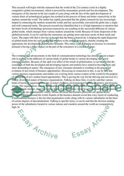 Various factors that have influence in their business process