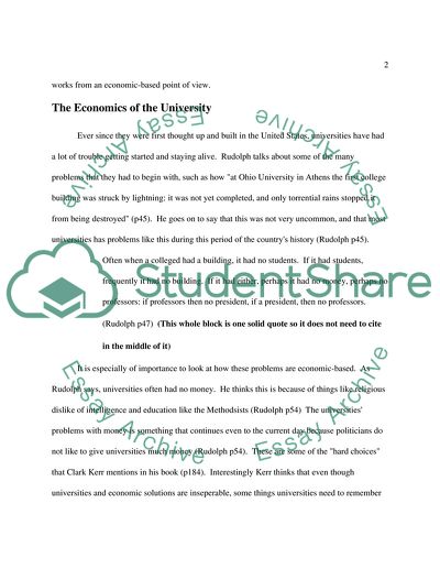 Multiculturalism, the University, and Economic-based Solutions