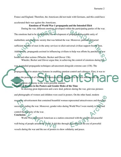 Discovering the American Past in World War 1