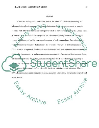 Industrial Minerals and Rocks