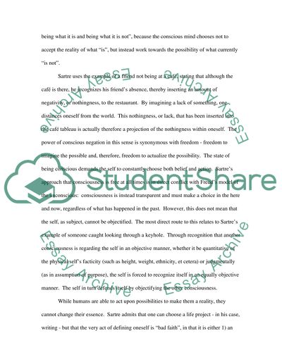 Sartres Impact of Divine Absence in Existentialism