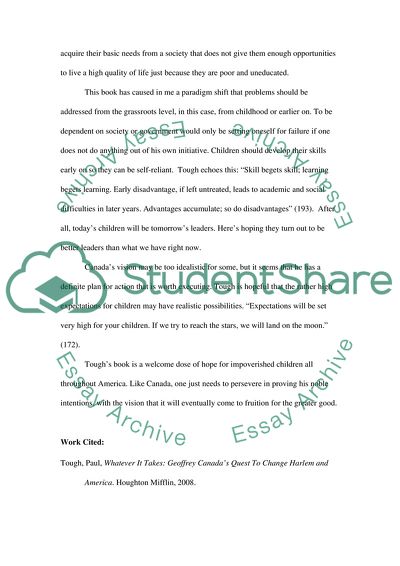 Paul Toughs Book Whatever It Takes