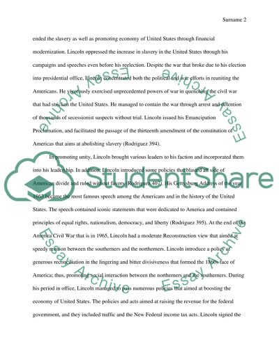 Significance of Abraham Lincoln`s Reelection. Temperance Movement of the 19th Century