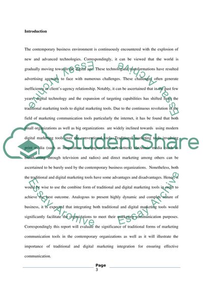 Significance of Traditional Forms of Marketing Communications in the Contemporary Organizations