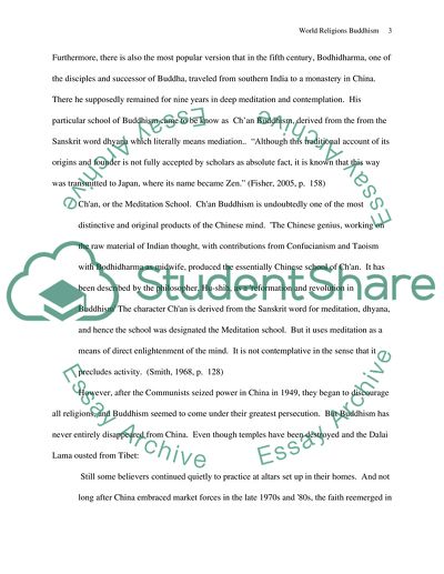 Buddhism as Religion that Arrived in China