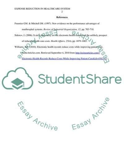 Advantages of Mutihospital Systems