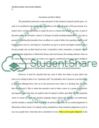 Committing Plagiarism and Professional Ethics