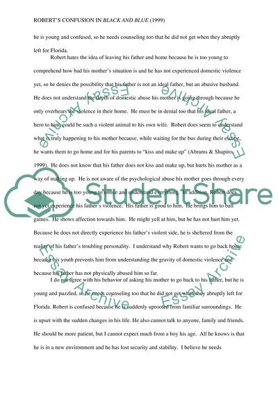 Roberts Denial and Confusion in Black and Blue