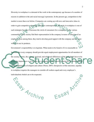 Management, Work and Organisation ( Managing diversity)