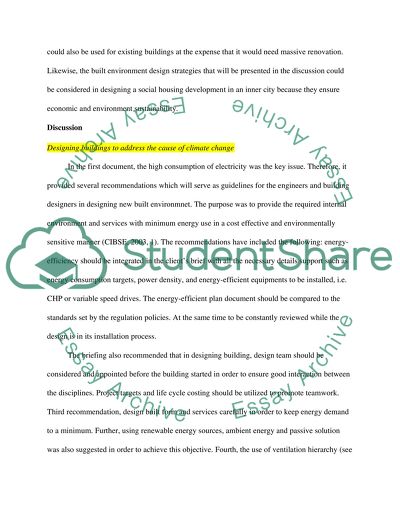 Sustainability in Construction and the Integration of Building Services