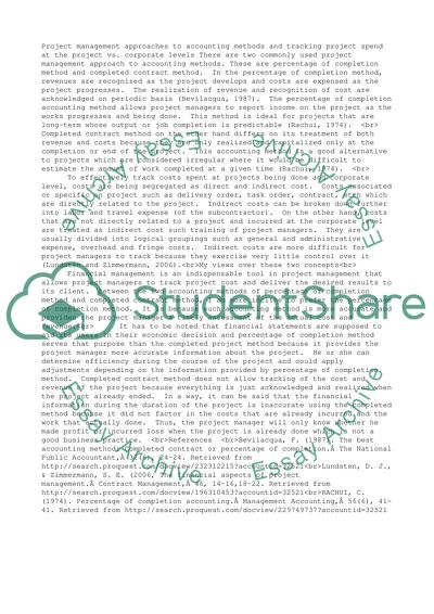 Schedule and Cost Control Techniques: