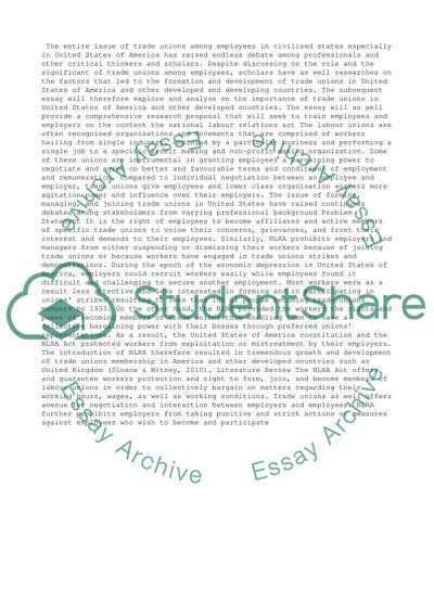 National Labour Relations Act