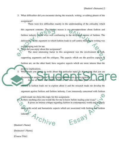 Fashion and False Hype