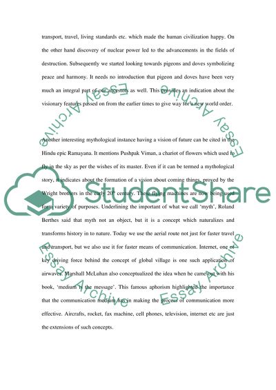 Messenger of The Global Village