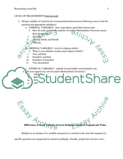 Reserching social life2