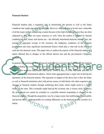 Elements in Financial Services and Markets