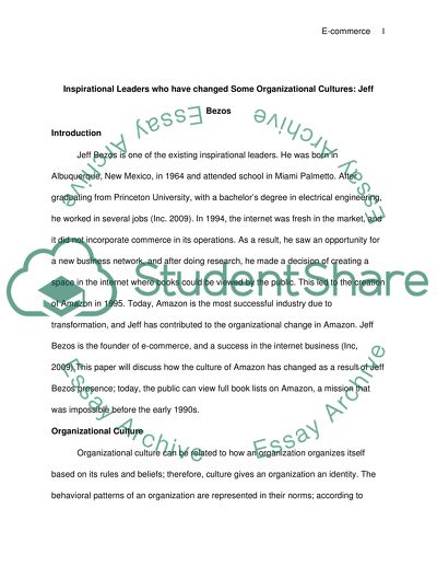 Inspirational Leaders Who Have Changed Some Organizational