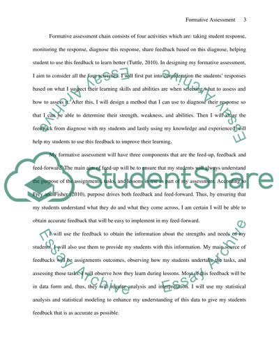 formative assessment research