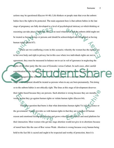 Embryo law essay image