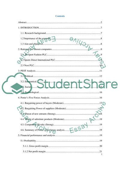The UK Apparel Retailer Industry