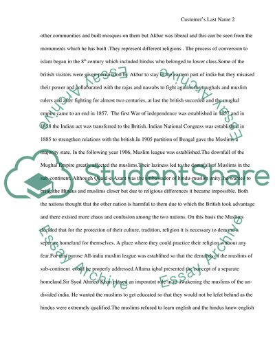 Islam in India. Research Paper