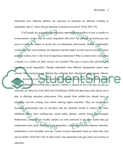 Discourse of Meritocracy