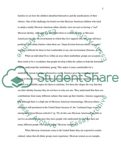 Mexican American Mental Health