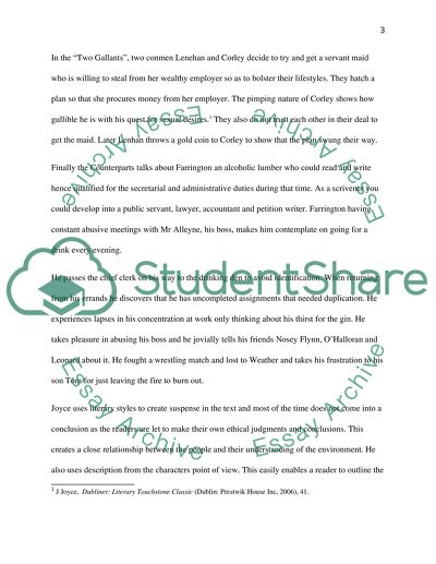 Dubliners: An Analysis of Four Short Stories