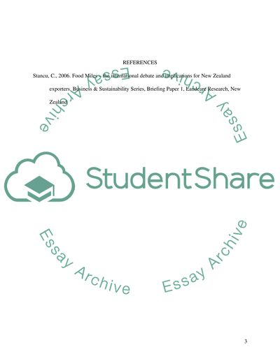 Supply chain management