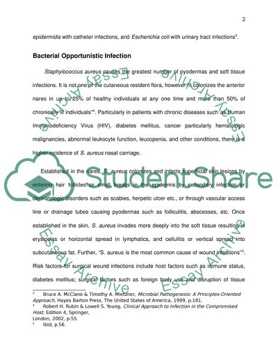 Opportunistic Microbial Infections