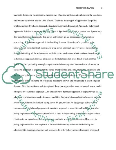 The Policy Implementation