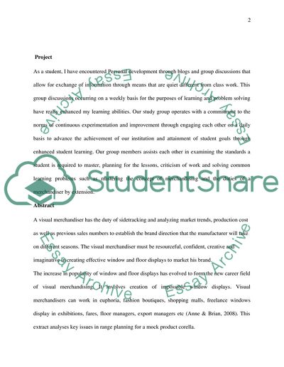 Personal and Professional Development: Reflective Statement
