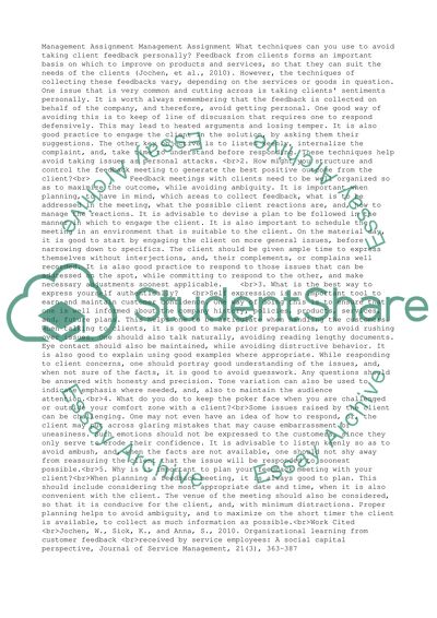 Techniques to Avoid Taking Client Feedback Personally