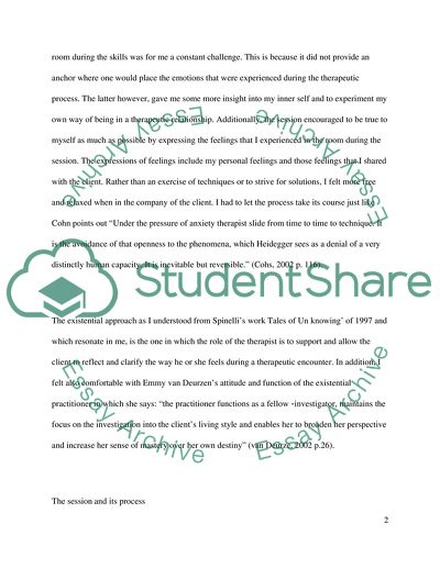 The Frame and Role of the Therapist
