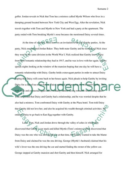 Great Gatsby - Film Adaptation