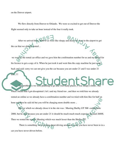 Summer Trip around America