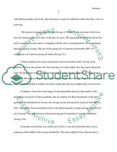 Shrinking middle class, how the middle class is really lower class in america