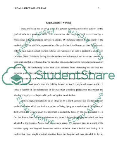 Jose Legal aspects of nursing2