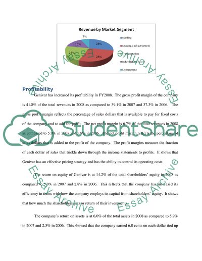 Financial Analysis of Genivar Engineering