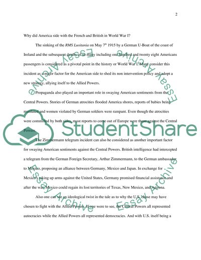 What factors contributed to the U.S.s initial neutrality in World War I