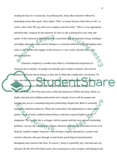 The L-World as A Good Character-driven Drama