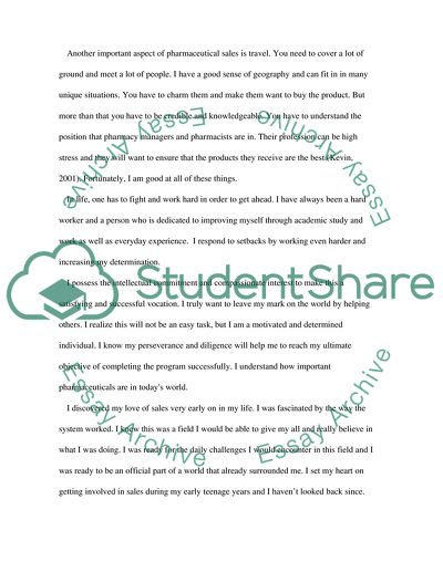 Career in Pharmaceutical Sales