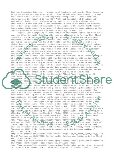 Cloud Computing Services - International Business Machines