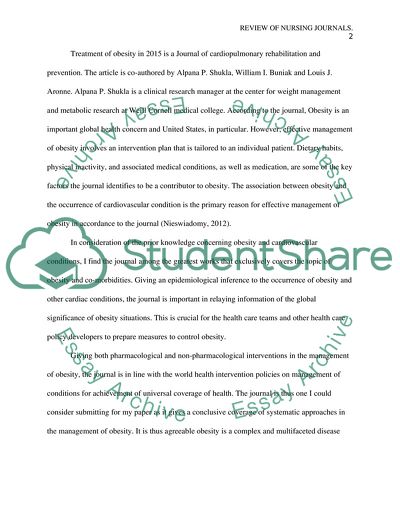 Treatment of Obesity in 2015