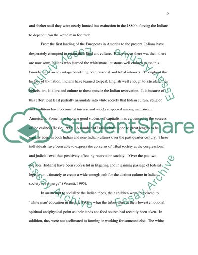 The North American Indians