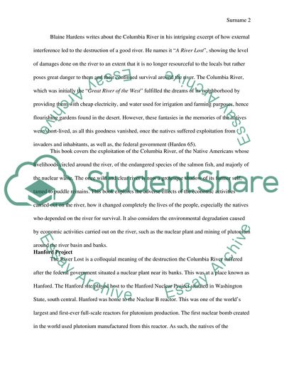 A River Lost by Blaine Harden