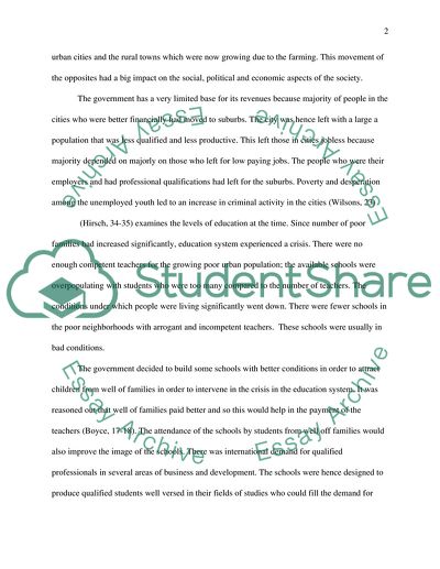 Analysis of Early Urban Societies