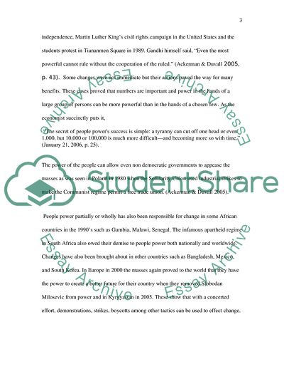 (argumentative) the power of the peole is stronger than government in creating a better future.do you agree